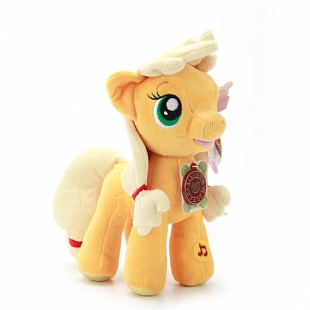Мягкая игрушка Пони Эпплджек из мультфильма "My Little Pony", свет и звук 